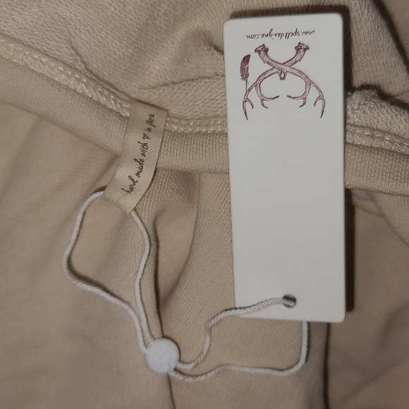 Spell Sample Stargazer Sloppy Joe New w/ tag Sweater cream S designs OOAK - Picture 6 of 10